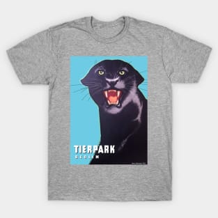 Tierpark Zoo Berlin Black Panther Wildlife Safari T-Shirt